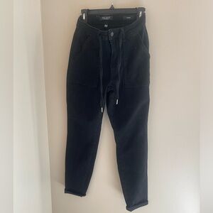 Black Judy Blue Jogger Pants